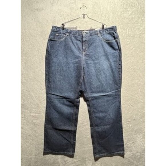 NWT Tommy Hilfiger Size 22 Plus Classic Boot Light Weight Denim Jeans 45x34 - Picture 1 of 12